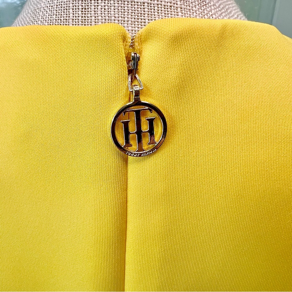 Tommy Hilfiger Scuba Crew Neck Flutter Ruffle Cap Sleeve Dress
Yellow Size 8 NWT - Picture 5 of 16